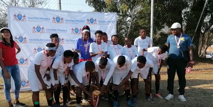 Mito Stars FC Being Crowned Champions